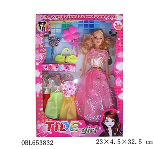 Eleven inches and a half solid body barbie - OBL653832