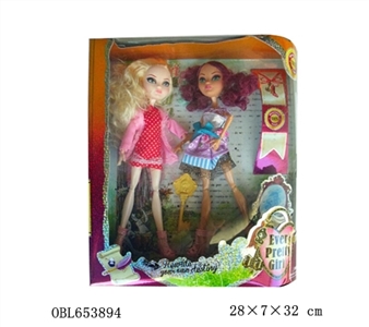 Two 12-inch joint solid high school in a fairy tale - OBL653894