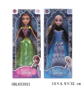 The original Disney 11 inches and a half solid body two joined at snow and ice - OBL653921