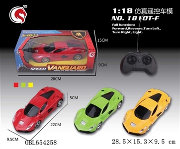 Car 1:18 ferrari four-way remote control simulation - OBL654258