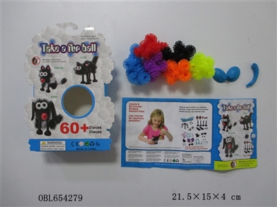 60 PCS squeezing the ball accessories - OBL654279