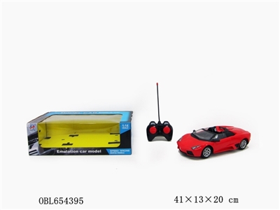 1:14 four-way remote control car, lamborghini - OBL654395