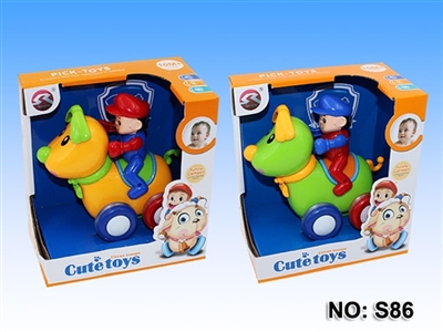 Inertial cartoon dog sit (single) - OBL654473