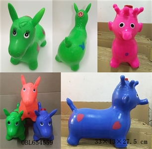 Inflatable music small vault animals - OBL654559
