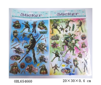 DIY teenage mutant ninja turtles color paste - OBL654660
