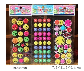 Expression of bubble stickers - OBL654698