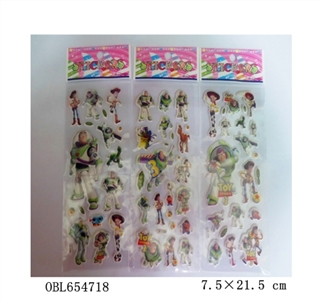 玩具总动员泡泡贴纸 - OBL654718