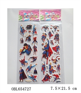 Superman bubble stickers - OBL654727