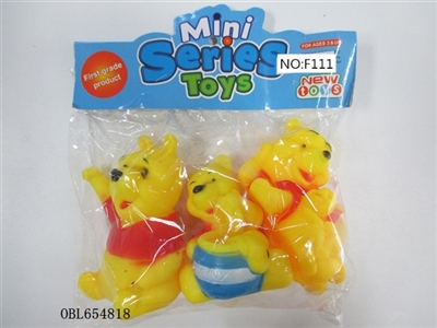 Three lining plastic zhuang winnie the pooh - OBL654818
