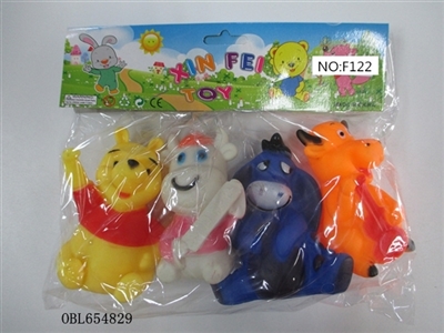 Four zhuang lining plastic animal - OBL654829