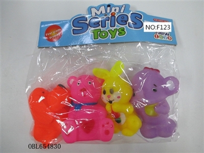 Four zhuang lining plastic animal - OBL654830