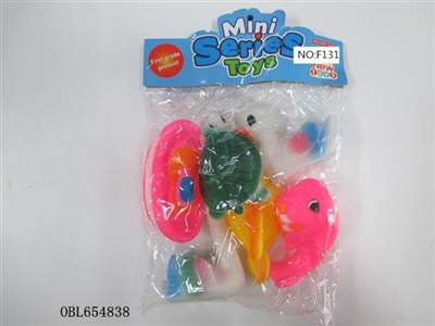 Six lining plastic animal zhuang - OBL654838
