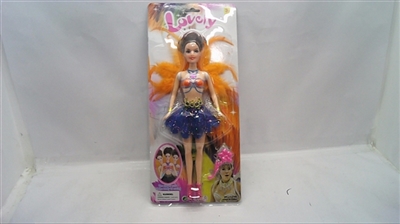 Flashboard samba female with treasure chest with feathers - OBL654913