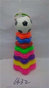 8 layer rainbow tower (football) - OBL654919