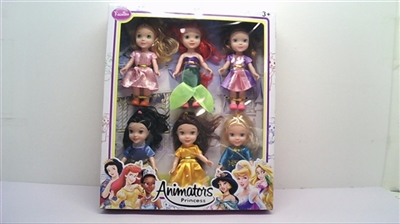 6 inch hollow Disney princess - OBL655002