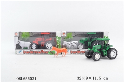 Inertial farmer car three car assortments - OBL655021