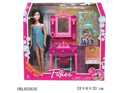 The bathroom with a dresser - OBL655635