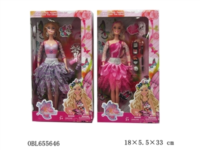 The butterfly box fashion barbie - OBL655646