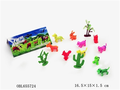 Cartoon farm animals - OBL655724
