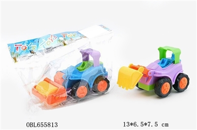 Taxi cartoon truck - OBL655813