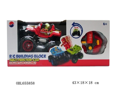 Four-way blocks (red/green) remote control car - OBL655858