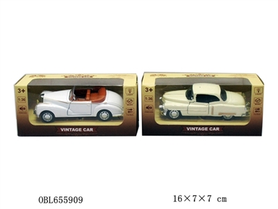 Old Cadillac, Benz alloy ran from the back simulation - OBL655909