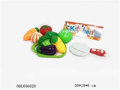 And joy of fruits and vegetables (English version 2, orange) - OBL656020