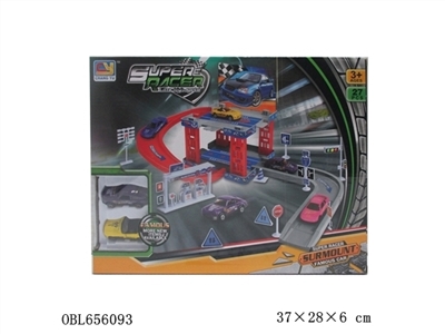 Alloy simulation car parking lot - OBL656093
