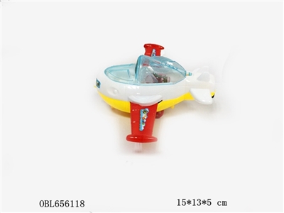 Solid color drawing cartoon plane - OBL656118