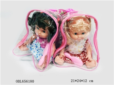 Two 14-inch empty handed doll with music IC assortments - OBL656180