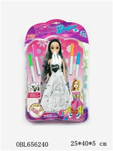 DIY can be painted a barbie - OBL656240