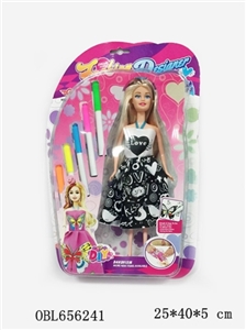 DIY can be painted a barbie - OBL656241