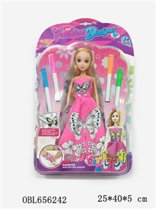 DIY can be painted a barbie - OBL656242