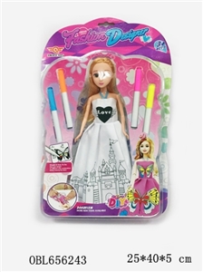 DIY can be painted a barbie - OBL656243