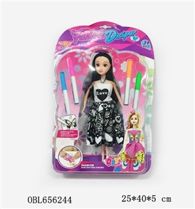 DIY can be painted a barbie - OBL656244