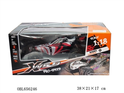 1:18 four-way cross-country remote control car (not package) - OBL656246