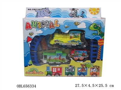 Animal electric rail train - OBL656334