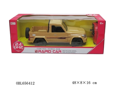 1:12 45 square handle off-road pickups 2.4 G remote control a vehicle remote control box (2.4) - OBL656412