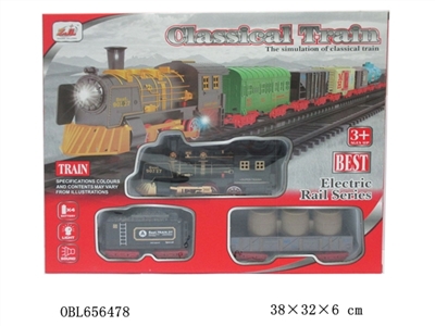 The simulation of electric rail cars light music - OBL656478