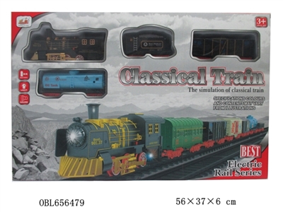 The simulation of electric rail cars light music - OBL656479