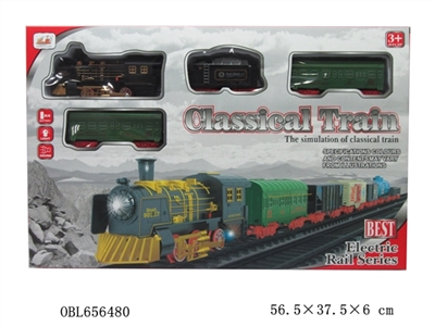 The simulation of electric rail cars light music - OBL656480