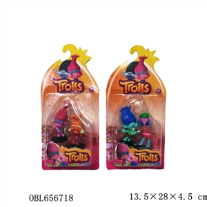 3 inch tangled elves two figures 2 only five mixed base card - OBL656718