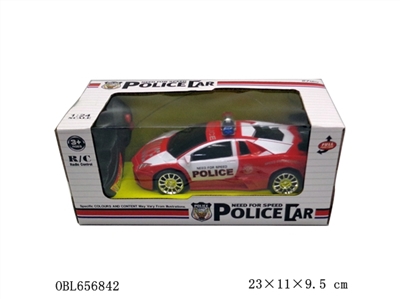 The police car two-way remote control simulation - OBL656842