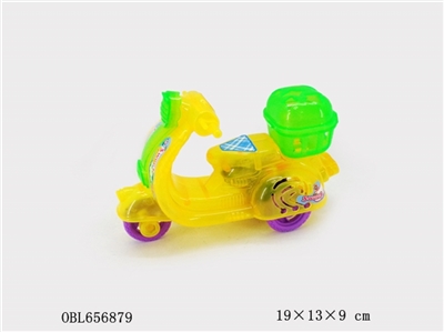 Transparent cord bikes with the bell - OBL656879