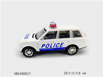 Land rover inertia a police car - OBL656917