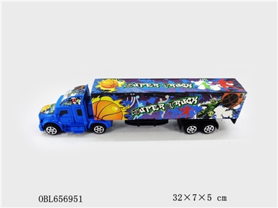 Inertia NBA basketball container truck - OBL656951