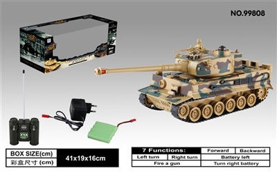German tiger remote control tank - OBL657069