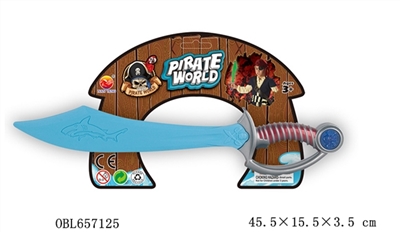 Luminous pirates knife - OBL657125