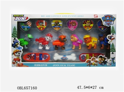 The dog barked team big box set - OBL657160