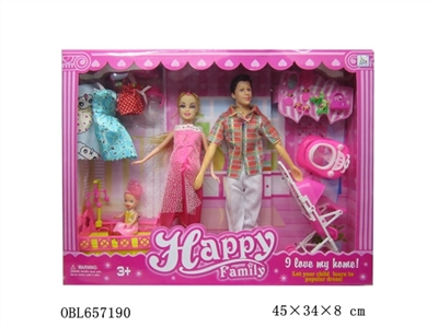 11.5 -inch couples pattaya pyrene with berth walkers, carts, and children - OBL657190